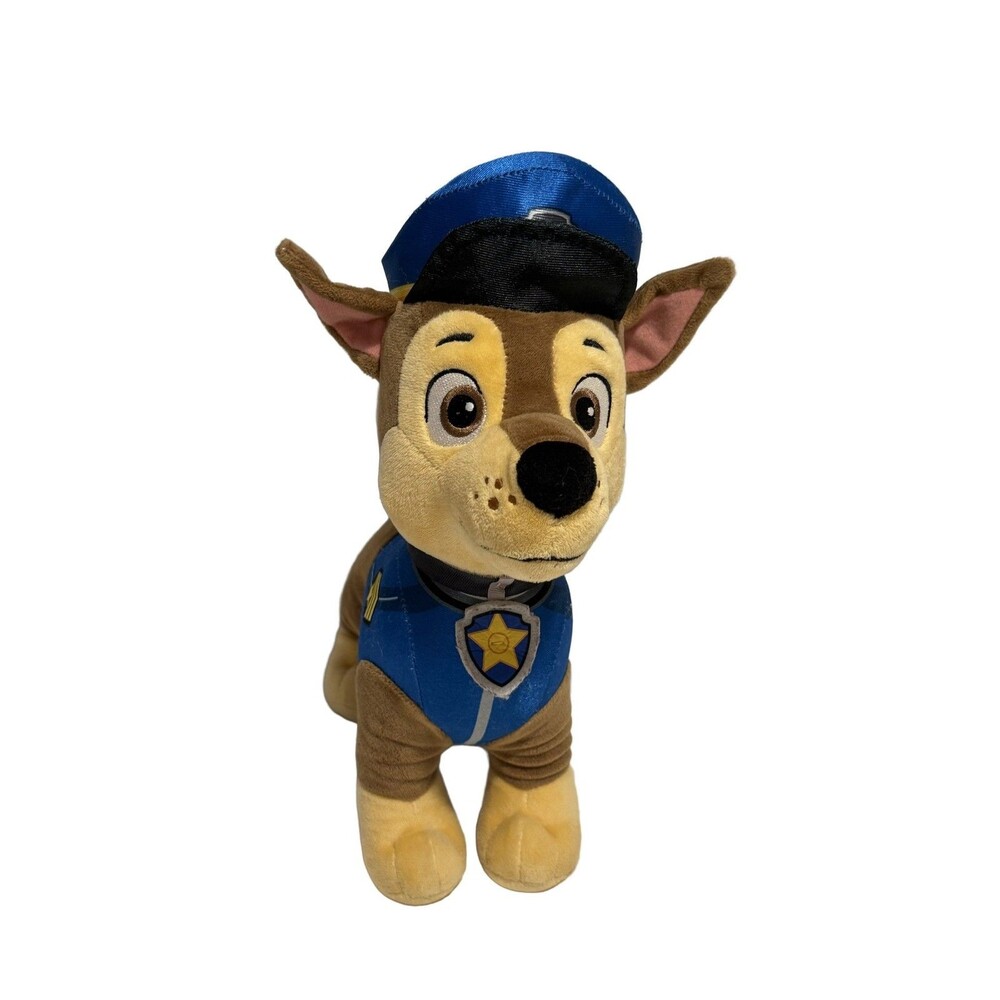Spin Master Paw Patrol Chase Talking Plush Toy 11" Police Uniform 2017